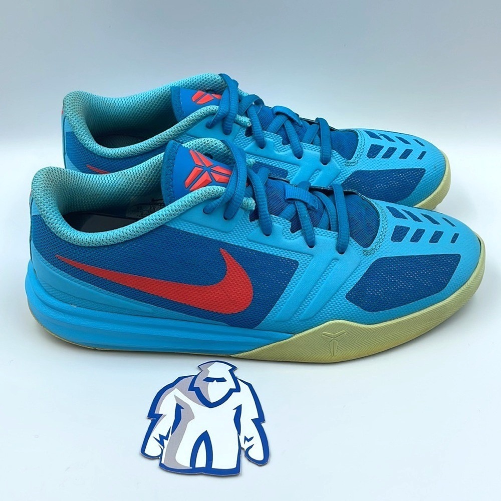 Nike Kobe Mentality Blue Lagoon Basketball‎ Shoes 705587-400 Youth 6Y Womens 7.5